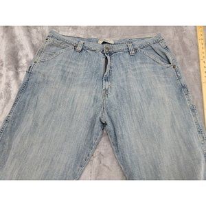 Wrangler Utility / Carpenter Jeans Relaxed light wash  42 x‎ 31
